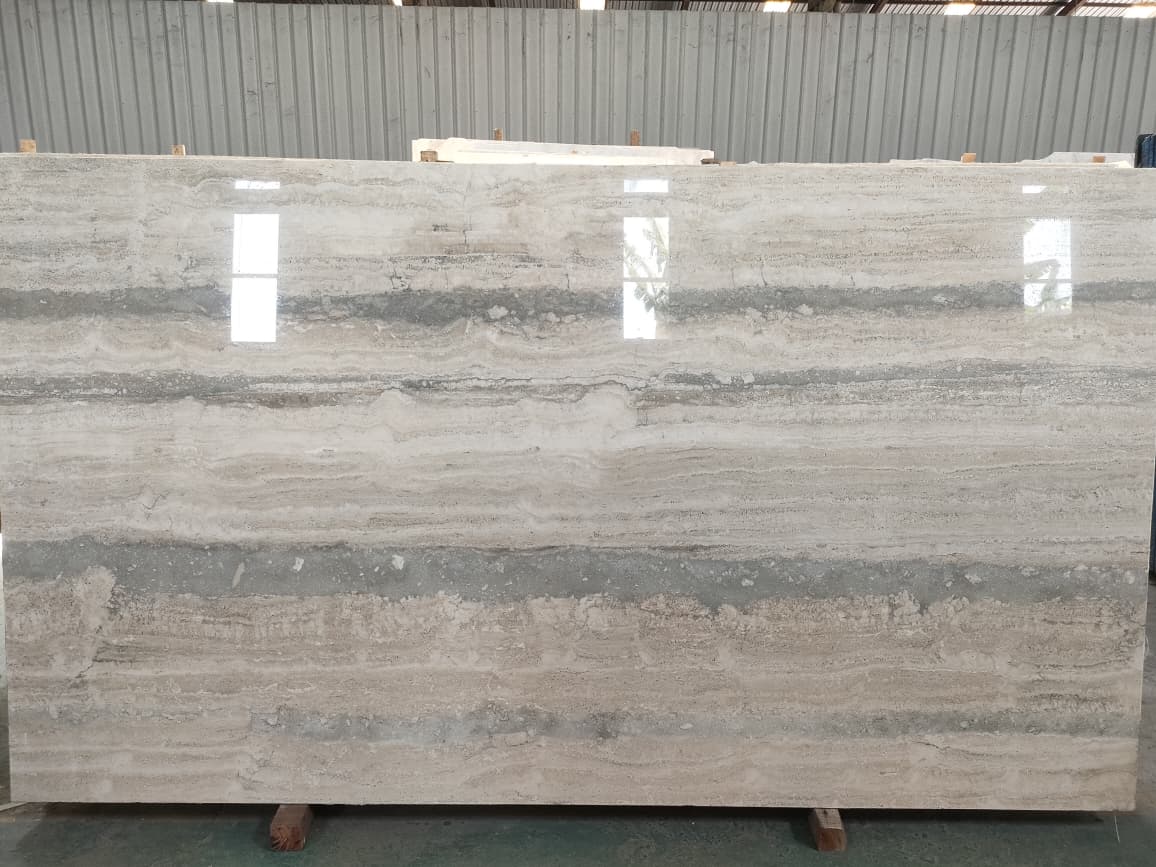 Imported Travertine - 8 I Travertine Silver Ligh